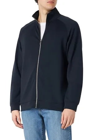 Casual Friday CFSigurd Herren Sweatjacke Cardigan Jacke Sweater mit Reißverschluss Stehkragen leicht elastisch Regular fit, Größe:L, Farbe:
