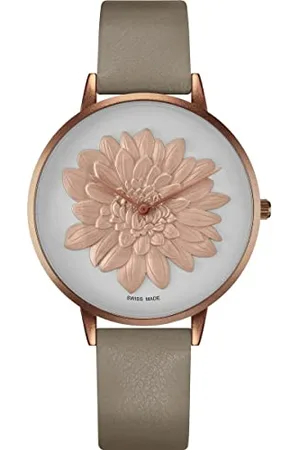 BelleVue Damen Analog-Digital Automatic Uhr mit Armband S0367536
