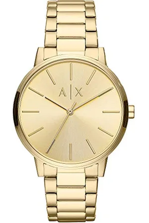 Armani Exchange Watch For Men, Quartz Movement and 42mm Case Size with Stainless steel, Leather or Silicone strap