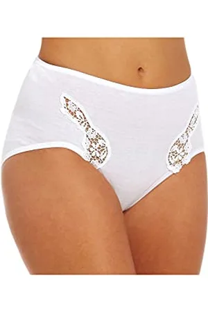 Calida Feminin Sense Midi Slip, high Waist Damen, aus 100% extrafeiner Baumwolle, Feinripp, naht- und saumfrei