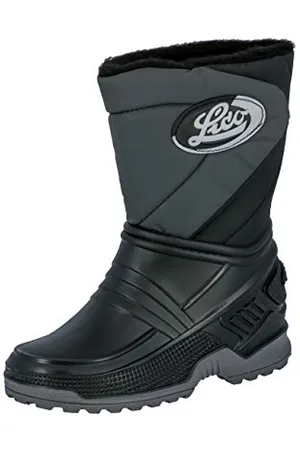 LICO TERRA Unisex Kinder Gummistiefel, Schwarz/ Grau, 27 EU