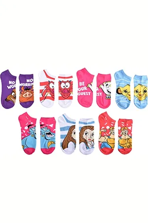 Disney Damen No Show Socken, , Einheitsgröße
