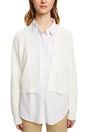 ESPRIT Damen 992CC1I307 Strickjacke, , XL