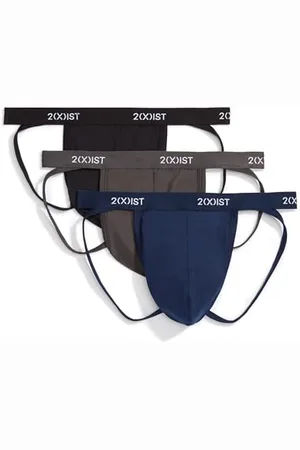 2Xist )IST Herren Micro Speed Dri Jock Strap 3er-Pack, , Medium