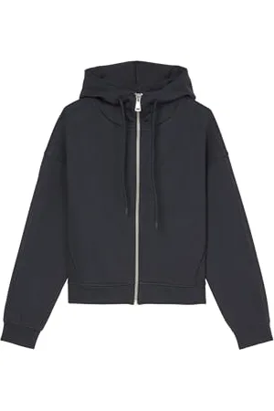 Marc O’ Polo Marc OߴPolo Denim Herren Sweatjacke aus Bio-Baumwolle mit Kapuze, Blau , XXS