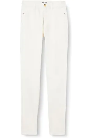 Naf-naf Damen FCOATY Baby Hose, Blanc, 44