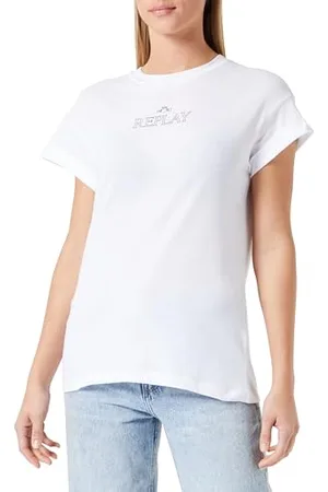 Replay Damen W3588n.000.20994 T-Shirt, , L EU