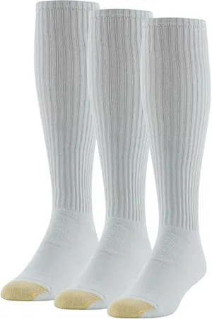 Gold Toe Herren Ultra Tec Performance Over-The-Calf Athletic, Multipairs Socken, (3 Paar), X-Large (3er Pack)