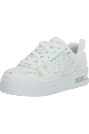 Skechers Court Hi-Air Sneaker, White, 35 EU