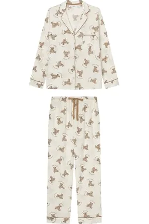 Women secret Damen Pijama Largo Daily Teddy Pyjamas, , L