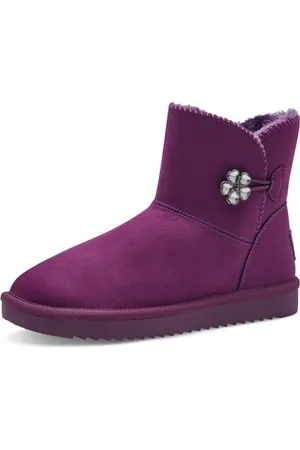 Marco Tozzi Damen Boots Winter Gefüttert, Rosa , 40 EU