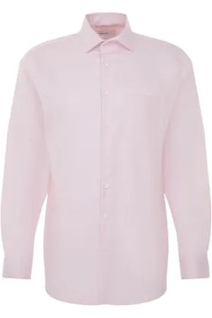 Seidensticker Herren Regular Fit Langarm Hemd, , 38
