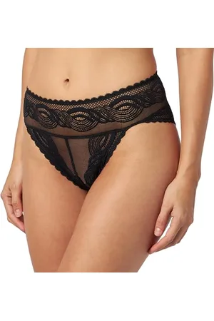 Triumph Damen Hypnotic Spotlight High Leg Brazilian Briefs, , 36 EU
