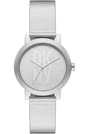 DKNY Damenuhr Soho d quarz/3 Zeiger Uhrwerk 34mm Gehäusegröße mit Edelstahlarmband NY6669