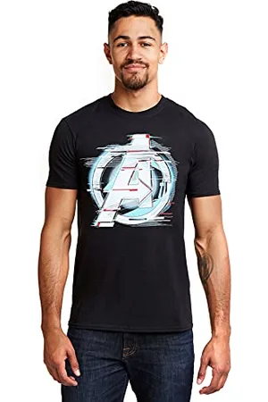 Marvel Herren Quantum Logo T-Shirt, , XX-Large
