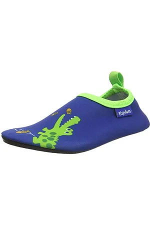 Playshoes Jungen Unisex Kinder Barfuß Aqua-Schuhe , Marine Blau, 18/19 EU