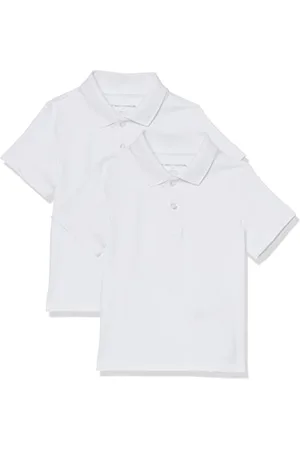 Amazon Jungen Active-Funktions-Poloshirts, 2er-Pack, , 4 Jahre