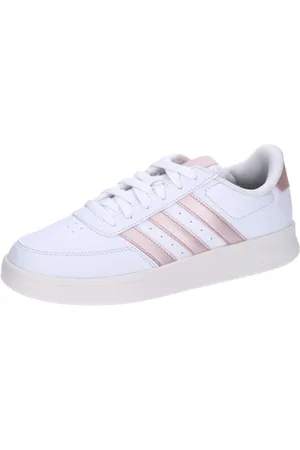 adidas Damen Breaknet 2.0 Shoes Schuhe, Cloud White/Sandy pink met/Chalk White, 36 2/3 EU