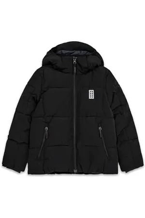 KABOOKI Unisex LWJAD 701-JACKE Jacke, Black, 140