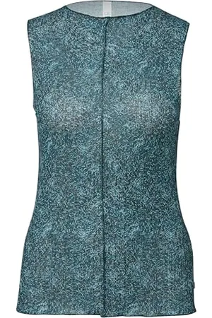 QS by s.Oliver Damen 2144178 Top mit Rippstruktur, , L