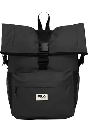 Fila Unisex TEMA Trekking Rolltop Backpack, Black