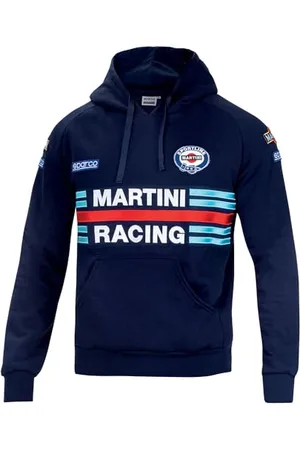 Sparco Martini Racing Sweatshirt, Marineblau, Standard, Unisex, Erwachsene, , XL