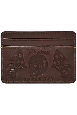 Fossil Geldbörse für Herren –Kartenmäppchen Bronson Eco-Leder, ML4536206 – 10 cm L x 0,63 cm B x 7 cm H