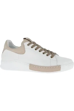 Charlotte Of Sweden Damen Sneaker, weiß/d.Stone, 38 EU