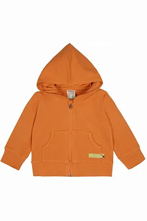 loud + proud Kapuzenjacke Rippenstruktur, GOTS zertifiziert