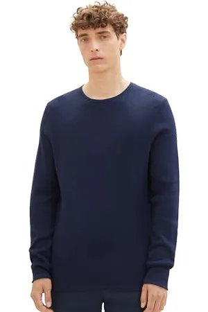TOM TAILOR Herren Crewneck Strickpullover