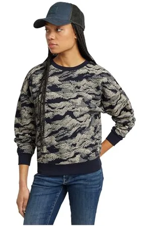 G-Star Damen Lace AOP Loose Sweatshirt, , L