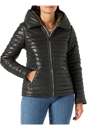 Oakwood Damen Hyper Blouson, Dunkelkhaki, 42