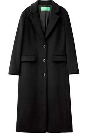 Benetton Damen 28HFDN069 Mantel, , 32