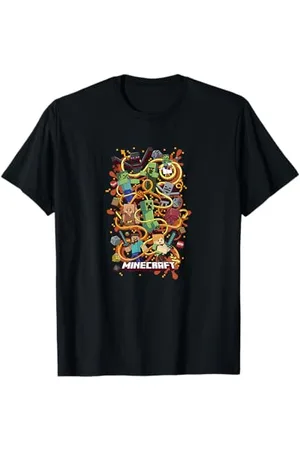 Minecraft Group Shot Funtage Arrow Composition T-Shirt