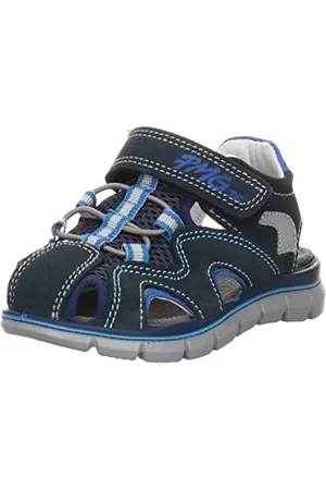 Primigi Tevez Durchgängies Plateau Sandalen, Navy-BLU Scuro, 26 EU