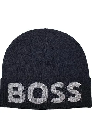 HUGO BOSS Men Hats Dark Blue404, OneSize