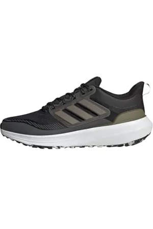 adidas Herren Ultrabounce TR Bounce Running Shoes Laufschuhe, Core Black/Cloud White/Yellow, 39 1/3 EU