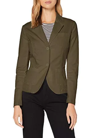Benetton Damen Giacca Mantel, , 34 (Herstellergröße: 40)