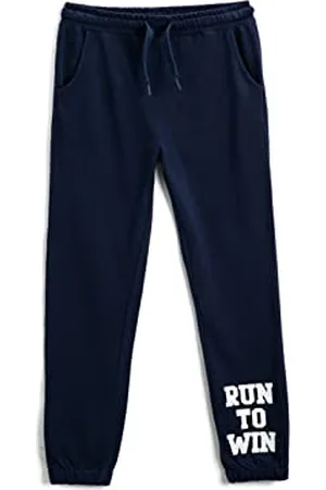 Koton Kinder und Jugendliche Jogginghose mit Taschen mit Schnürung an der Taille Trainingshose, , 6-7 Jahre