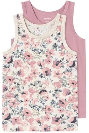 NAME IT Mädchen Nmftank Top 2p Nostalgia Flower Noos, , 110