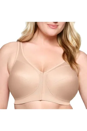 Glamorise Damen Rückenstützender MagicLift-Vorderverschluss-BH, ,85B