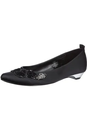 Stuart Weitzman Kinderschuhe promise, Mädchen Halbschuhe, (black), 32 (S 1)