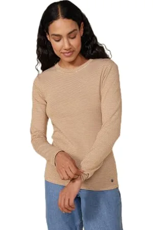 Petit Bateau A0BLK Langärmeliges T-Shirt Damen L