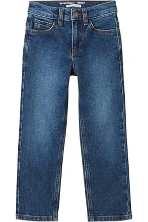 TOM TAILOR Jungen Kinder Straight Fit Jeans mit Stretch, , 98