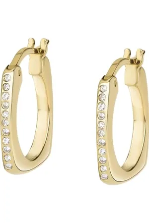 Breil Damenohrringe Tetra Collection TJ3164, 4er-Set Ohrringe aus Biluxstahl, Farbe