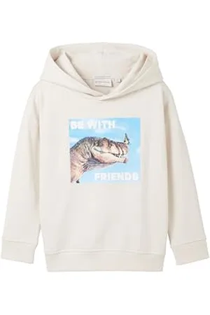 TOM TAILOR Jungen Kinder Oversized Hoodie mit Spezial-Print, , 116/122