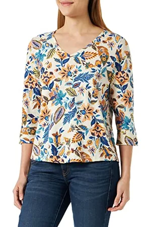 Part Two Damen Riekes Regular Fit T-Shirt mit 3/4-Ärmeln, , M