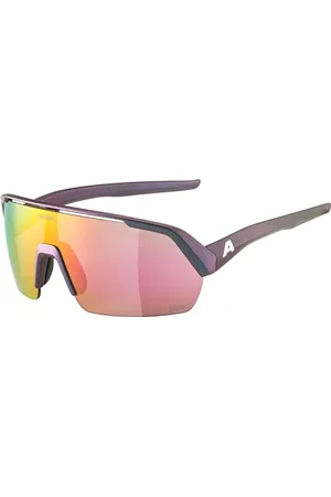 Alpina TURBO HR Q-LITE - Wasserabweisende, Kontrastverstärkende & Beschlagfreie Sport- & Fahrradbrille Mit 100% UV-Schutz Für Erwachsene, , One Size