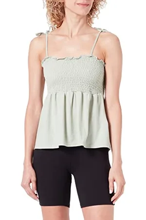 VERO MODA Womens VMJEANE Singlet JRS GA Top, , XS