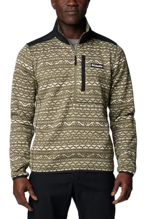 Columbia Herren Sweater Weather Printed Half Zip 2 Fleece Pull Over, , L